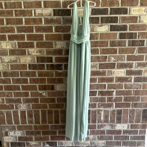 Lulu's Sage Green Maxi Dress